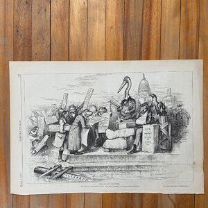 Thomas Nast, Harper's Weekly, Political Cartoon